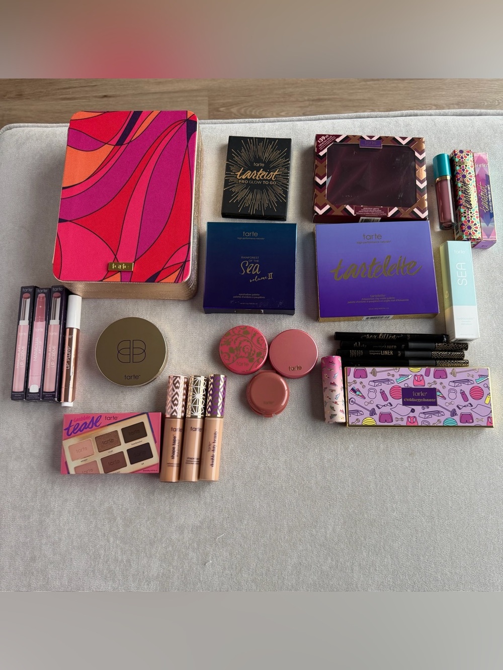 Tarte Makeup Bundle ✨ Shape Tape, Tartelette, Palettes, Lip Paints, RARE-NIB